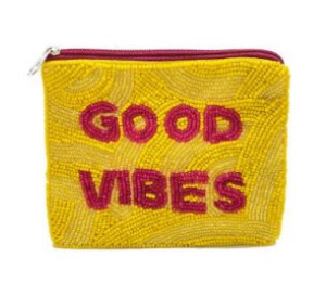 La Chic Designs- Good Vibes Coin Pouch