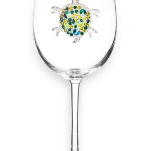 The Queens Jewels- Turtle Stemmed Wine Glass