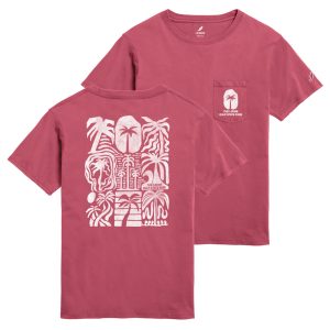 All American Pocket Tee Coralwood