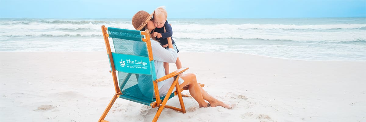 Family enjoying quality time together at a beach resort on the Gulf Coast